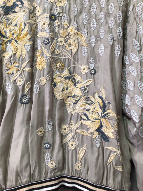 Johnny Was Size X-Small Reversible Bomber Jacket